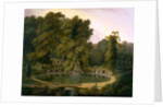 Temple, Fountain and Cave in Sezincote Park A View of the Temple, Fountain, and Cave at Sezincote Park, Gloucestershire by Thomas Daniell