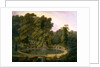Temple, Fountain and Cave in Sezincote Park A View of the Temple, Fountain, and Cave at Sezincote Park, Gloucestershire by Thomas Daniell