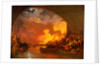 The Great Fire of London by Philippe-Jacques de Loutherbourg