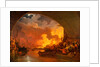 The Great Fire of London by Philippe-Jacques de Loutherbourg