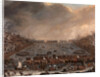 Frost Fair on the Thames, with Old London Bridge in the distance, London by Anonymous
