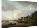 An Imaginary View of Westminster Bridge, London, Adrien Leprieur by Adrien Leprieur