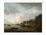 An Imaginary View of Westminster Bridge, London, Adrien Leprieur by Adrien Leprieur