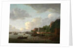 An Imaginary View of Westminster Bridge, London, Adrien Leprieur by Adrien Leprieur