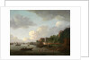 An Imaginary View of Westminster Bridge, London, Adrien Leprieur by Adrien Leprieur