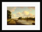View on the River Thames at Richmond View on the River Thames at Richmond (?), London by William Marlow