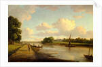 View on the River Thames at Richmond View on the River Thames at Richmond (?), London by William Marlow