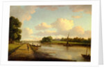 View on the River Thames at Richmond View on the River Thames at Richmond (?), London by William Marlow