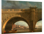Arches of Westminster Bridge Westminster Bridge, London Samuel Scott, ca. 1702-1772 by Samuel Scott
