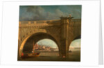 Arches of Westminster Bridge Westminster Bridge, London Samuel Scott, ca. 1702-1772 by Samuel Scott