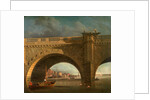 Arches of Westminster Bridge Westminster Bridge, London Samuel Scott, ca. 1702-1772 by Samuel Scott