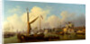 The Thames and the Tower of London Supposedly on the King's Birthday The Thames and the Tower of London by Samuel Scott