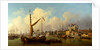 The Thames and the Tower of London Supposedly on the King's Birthday The Thames and the Tower of London by Samuel Scott