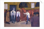 The Horse Mart by Robert Polhill Bevan