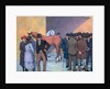 A Morning at Tattersall's by Robert Polhill Bevan