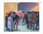 A Morning at Tattersall's by Robert Polhill Bevan