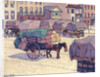 Hay Carts, Cumberland Market by Robert Polhill Bevan