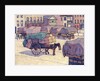 Hay Carts, Cumberland Market by Robert Polhill Bevan