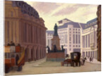 Aldwych, London Back of canvas and back of stretcher stamped 'Bevan' by Robert Polhill Bevan