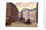 Aldwych, London Back of canvas and back of stretcher stamped 'Bevan' by Robert Polhill Bevan