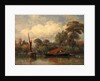 Opposite my House at Barnes by Edward William Cooke