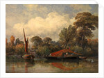 Opposite my House at Barnes by Edward William Cooke