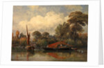 Opposite my House at Barnes by Edward William Cooke