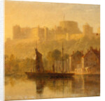 Windsor Castle from the Thames by William Daniell