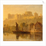 Windsor Castle from the Thames by William Daniell
