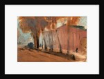 London, Building with Trees Study for Chelsea Embankment by Anonymous