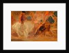 Man on a White Horse by Anonymous