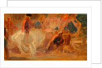 Man on a White Horse by Anonymous