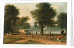 The Serpentine, Hyde Park, London by George Sidney Shepherd