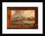 A View of Westminster Bridge, London, Daniel Turner by Daniel Turner