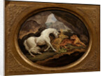A Horse Frightened by a Lioness by Anonymous