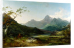 Snowdon from Capel Curig by Philippe-Jacques de Loutherbourg
