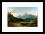 Snowdon from Capel Curig by Philippe-Jacques de Loutherbourg