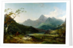 Snowdon from Capel Curig by Philippe-Jacques de Loutherbourg