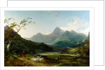 Snowdon from Capel Curig by Philippe-Jacques de Loutherbourg