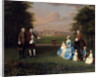 Robert Gwillym of Atherton and His Family Robert and Elizabeth Gwillym and their family, of Atherton Hall, Herefordshire by Arthur Devis
