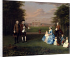 Robert Gwillym of Atherton and His Family Robert and Elizabeth Gwillym and their family, of Atherton Hall, Herefordshire by Arthur Devis