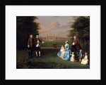 Robert Gwillym of Atherton and His Family Robert and Elizabeth Gwillym and their family, of Atherton Hall, Herefordshire by Arthur Devis