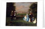 Robert Gwillym of Atherton and His Family Robert and Elizabeth Gwillym and their family, of Atherton Hall, Herefordshire by Arthur Devis