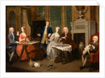 Portrait of a Family A Family Party by William Hogarth