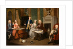 Portrait of a Family A Family Party by William Hogarth