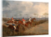 Scenes From a Steeplechase: Another Hedge A Steeplechase: Taking a Hedge and Ditch by Henry Thomas Alken