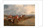 Scenes From a Steeplechase: Another Hedge A Steeplechase: Taking a Hedge and Ditch by Henry Thomas Alken