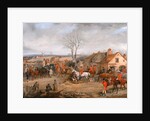 Hunting Scene: The Meet The Belvoir Hunt: The meet by Henry Thomas Alken