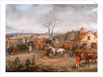 Hunting Scene: The Meet The Belvoir Hunt: The meet by Henry Thomas Alken