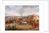 Hunting Scene: The Meet The Belvoir Hunt: The meet by Henry Thomas Alken